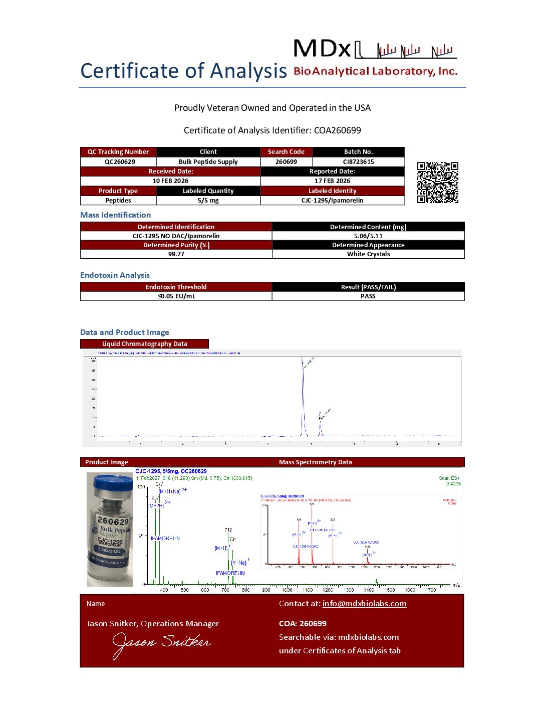CJC-1295 Ipamorelin 5 mg (10 vials) - Image 2