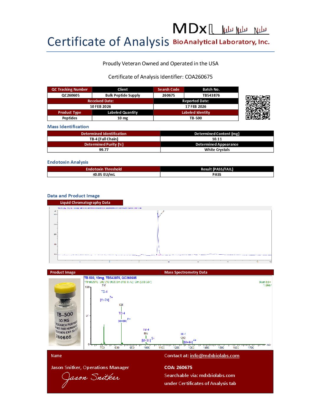 TB-500 10MG (10 vials) - Image 2